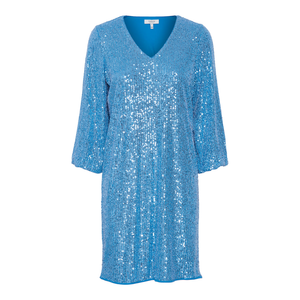 B-Young-Solia-Dress-Swedish-Blue-Product-Image-Front-View
