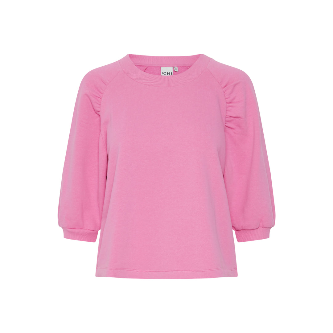 ICHI Yarla Sweater Super Pink